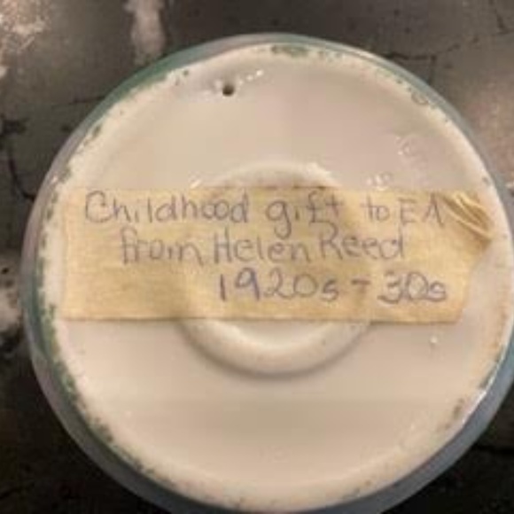 Sweet Childhood Vintage Gift 1920'-1930's Single Candle holder with Handle - Picture 4 of 4